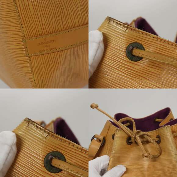 LOUIS VUITTON Epi Petit Noe Shoulder Bag Yellow M44109 - Picture 11 of 13